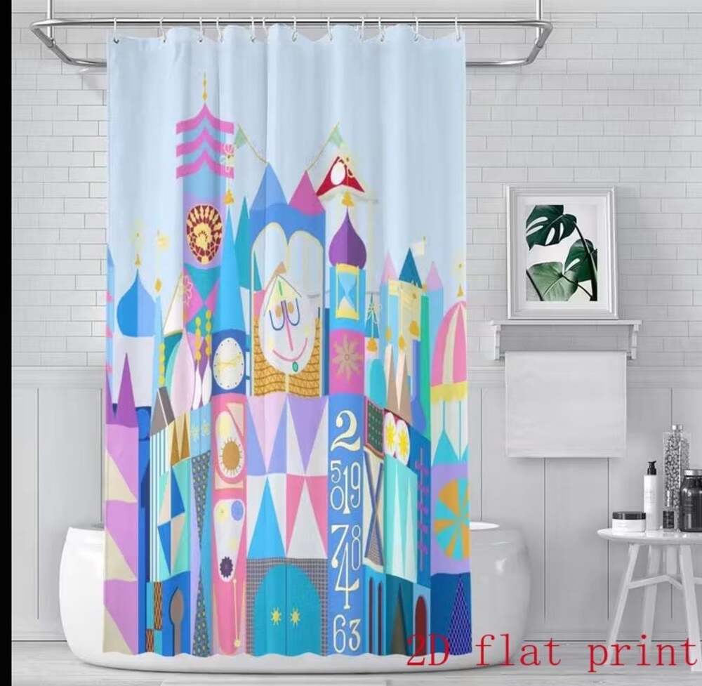 "Tokyo Small World After All" Shower Curtain